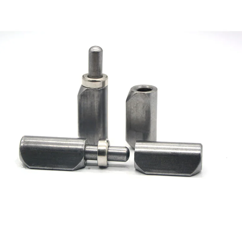 Water-drop bearing hinges, showing the bearing assembly and separated hinge pin